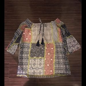 Off the shoulder Boho Dress